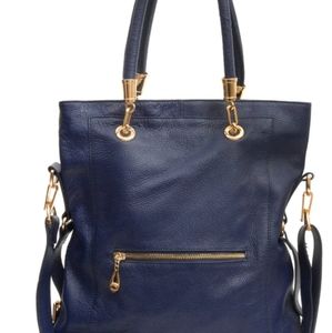 Kristen Bell for Erica Anenberg Shoulder bag Blue